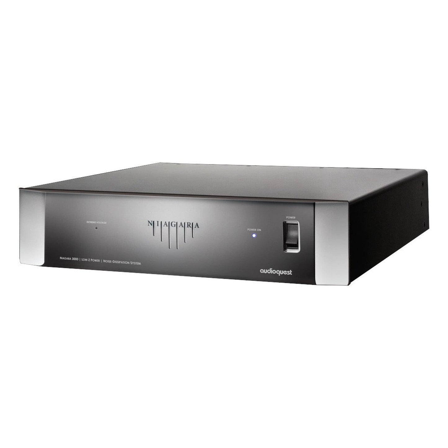 AudioQuest NIAGARA3000USA Low-Z Power Noise Dissipation AC Power Conditioner with an AudioQuest MONSOONUS01 1M Wind Series AC Power Cable (2020)