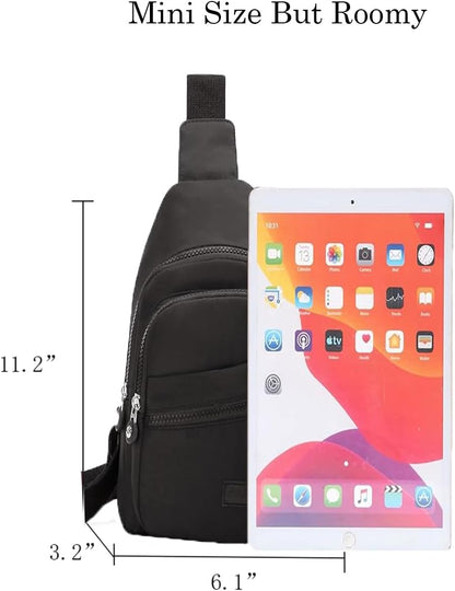 Small Sling Backpack for Women, Sling Backpack Sling Bag for Women, Chest Bag Daypack Crossbody Sling Backpack for Hiking