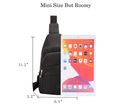 Small Sling Backpack for Women, Sling Backpack Sling Bag for Women, Chest Bag Daypack Crossbody Sling Backpack for Hiking