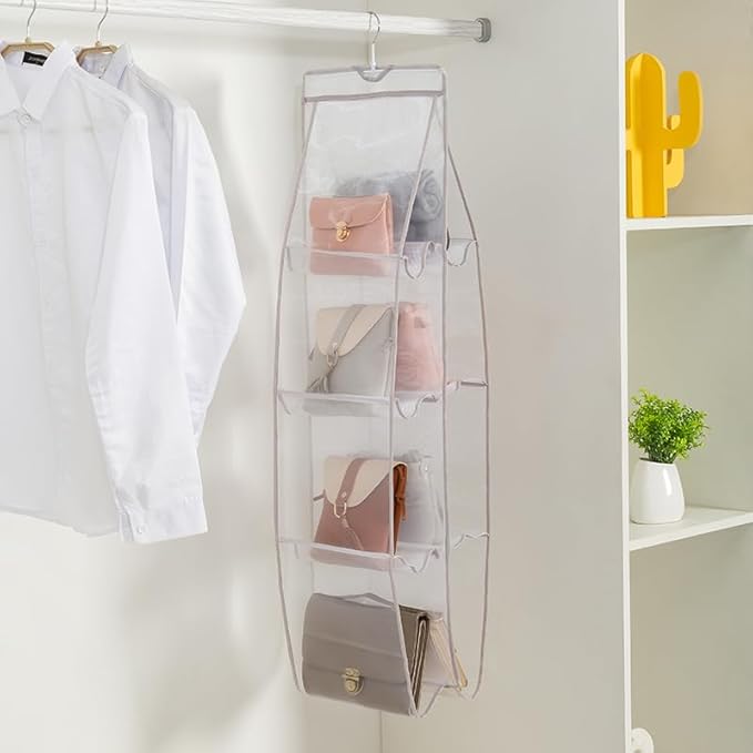 AARAINBOW 1 Pack Hanging Handbag Purse Organizer