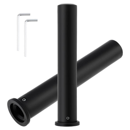 Tobefore 11-inch Olympic Adapter Sleeves - Heavy-Duty Nylon Converters for 1-inch to 2-inch Standard Barbells and Dumbbells, 600-pound Capacity, Includes 2 Sleeves with 2 Wrenches