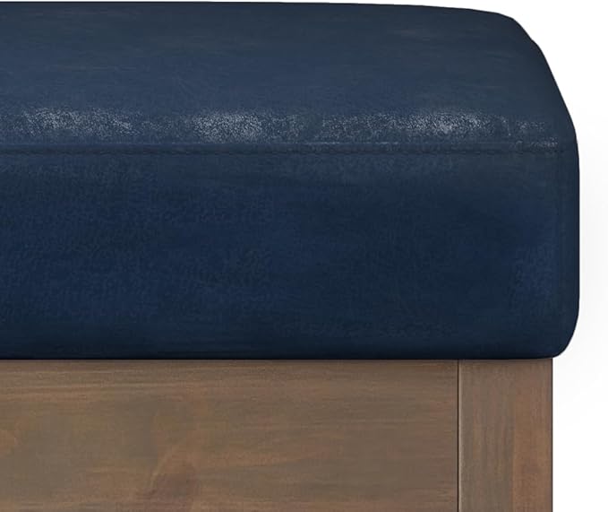 SIMPLIHOME Milltown Small Ottoman Bench