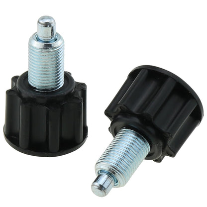 DGZZI 2PCS Fitness Equipment Spring Knob Pop Pin M16 Plum Pull Pin Adjusting Pin Knob Suitable for Exercise Bike and Fitness Equipment
