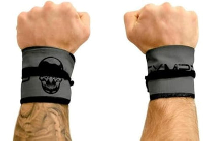 Gymreapers Strength Wrist Wraps for Cross Training, Olympic Lifting, Strength, WOD Workouts, Calisthenics - Strong Wrist Support for Men and Women - Fits All Wrist Sizes | Men and Women (Gray)