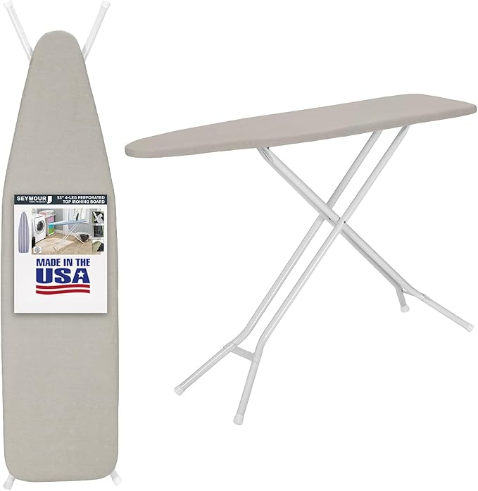 Full Size Ironing Board Made in USA – Space Gray by Seymour Home Products 4