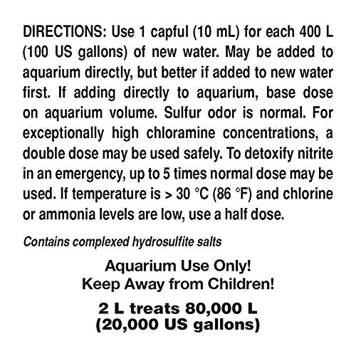 Seachem Prime Water Conditioner, 2 Litre
