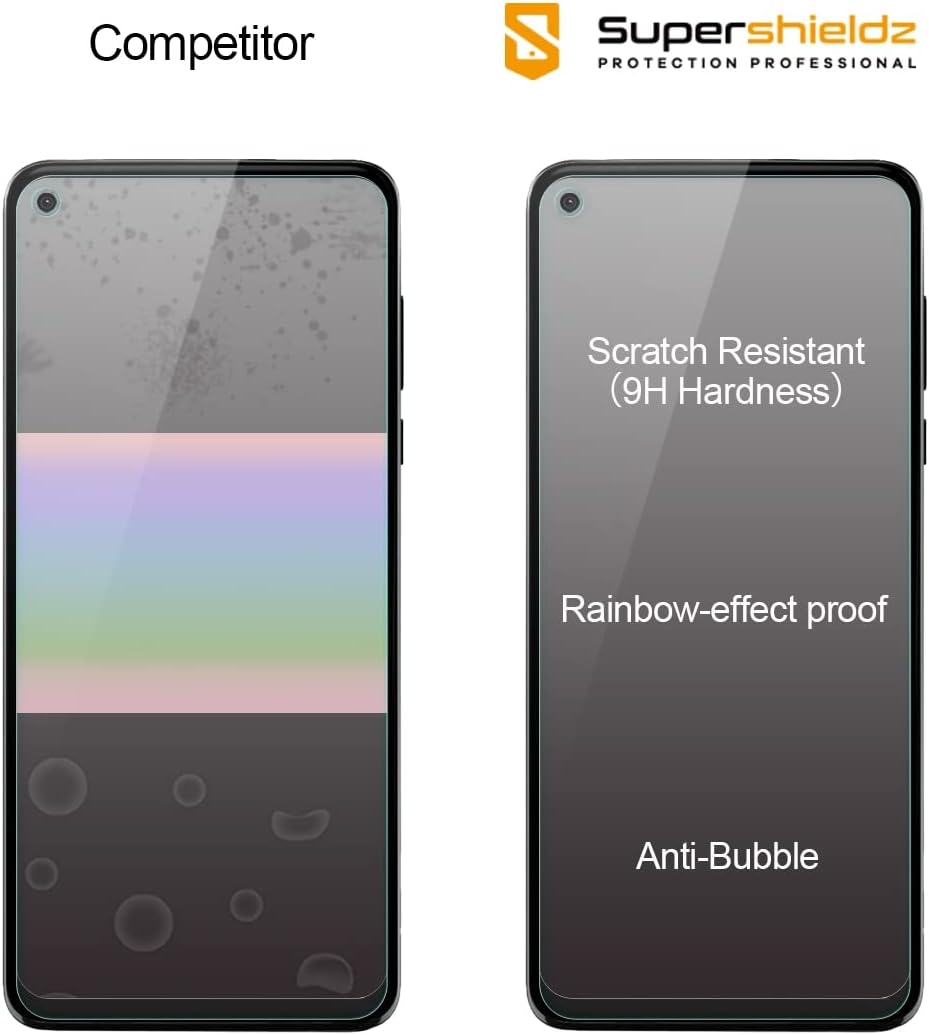 Supershieldz (2 Pack) Designed for Motorola Moto G Stylus 5G [Not Fit for 2022 Model] Tempered Glass Screen Protector, Anti Scratch, Bubble Free