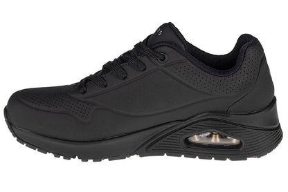 Skechers Women's Uno Stand on Air Sneaker, Black, 7 UK