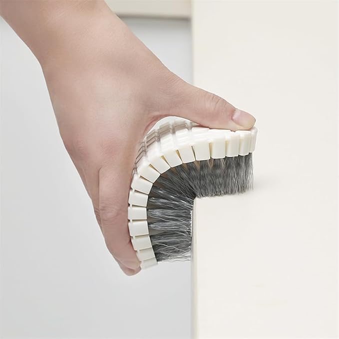 2 Pcs Without Dead Corner Multi Purpose Heavy Duty Scrub Brush, Heavy Duty Hand