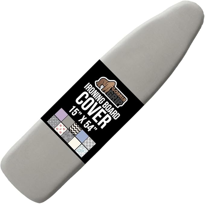 GORILLA GRIP The Original Ironing Board Cover and Pad, Silicone Coating