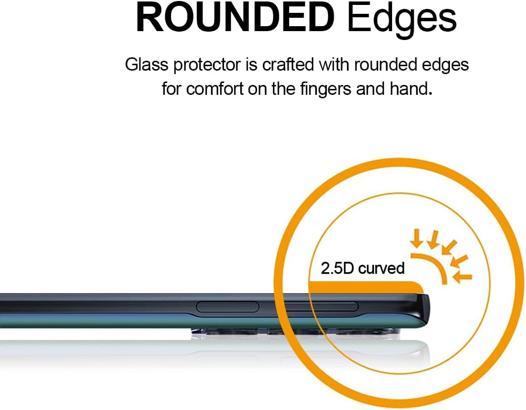 Supershieldz (3 Pack) Designed for Motorola Edge (2022) Tempered Glass Screen Protector, Anti Scratch, Bubble Free