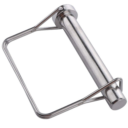 2 Pcs Large Safety Coupler Pin 1/2" x 3.54"(12.6mm x 90mm), Full Marine Grade 316 Stainless Steel Heavy Duty Shaft Locking Pin