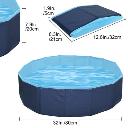 SUNWUKING Collapsible Sand and Water Table for Toddler - Portable Baby Sensory Play Pit with Foldable Design, Summer Fun, Creative Play, Pet Bathing, Ball Pit Games and Small Sandbox - Easy to Store