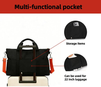 GuaShuo Women Tote Handbag Versatile for Work Study Travel Shopping with Multiple Compartments Laptop Bag and Everyday Use (fense)