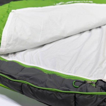 SylvanSport Cloud Layer Sleeping Bag for Adults - Adjustable Layers for 3-4 Season use - Integrated Cotton Sheet