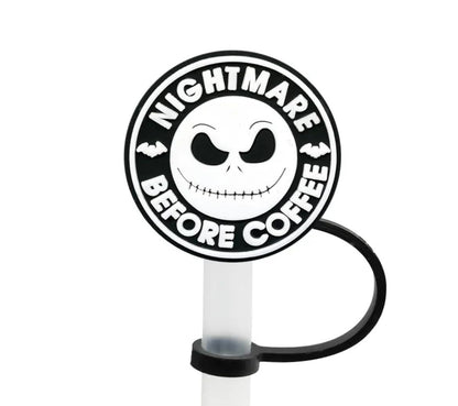6 Pack 10mm Straw Toppers Compatible With Stanley 30oz & 40oz Tumbler Cups (Halloween Bundle)