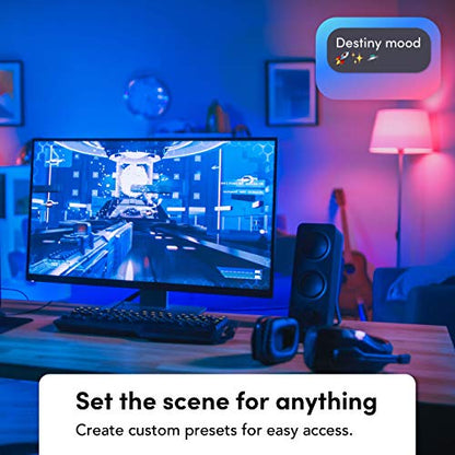 LIFX Color, A19 800 lumens, Wi-Fi Smart LED Light Bulb, Billions of Colors and Whites, No Bridge Required, Compatible with Alexa, Hey Google, HomeKit and Siri (2 Pack)