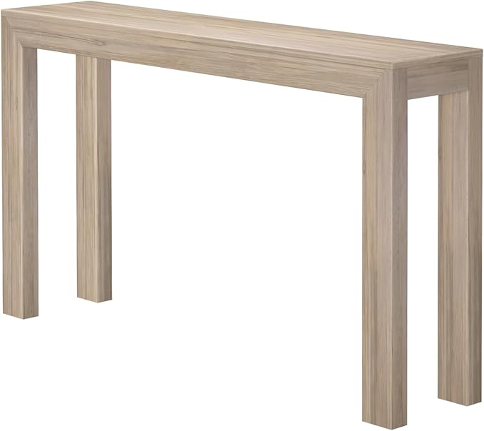 Plank+Beam Modern 56 Inch Console Table, Solid Pine Wood Entryway Table