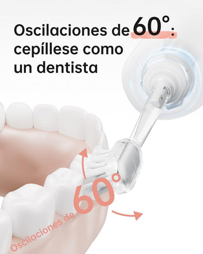 Laifen Wave Special Electric Toothbrush, New 2025 Version Oscillation & Vibration Sonic Electric Toothbrush for Adults with App, 2 Brush Heads, IP68 Waterproof Travel-Friendly (Misty Lavender)