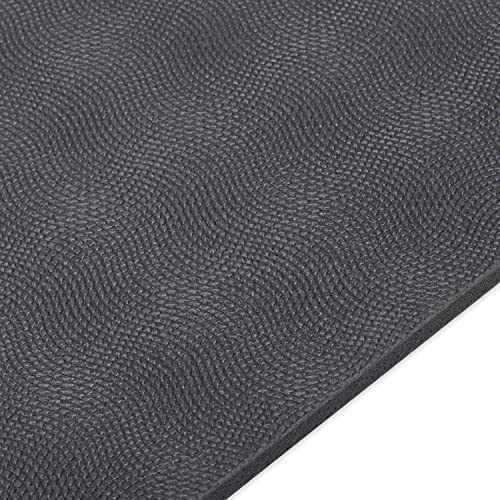 Gaiam Dry-Grip Yoga Mat - 5mm Thick Non-Slip Exercise & Fitness Mat for Standard or Hot Yoga, Pilates and Floor Workouts - Cushioned Support, Non-Slip Coat - 68 x 24 Inches