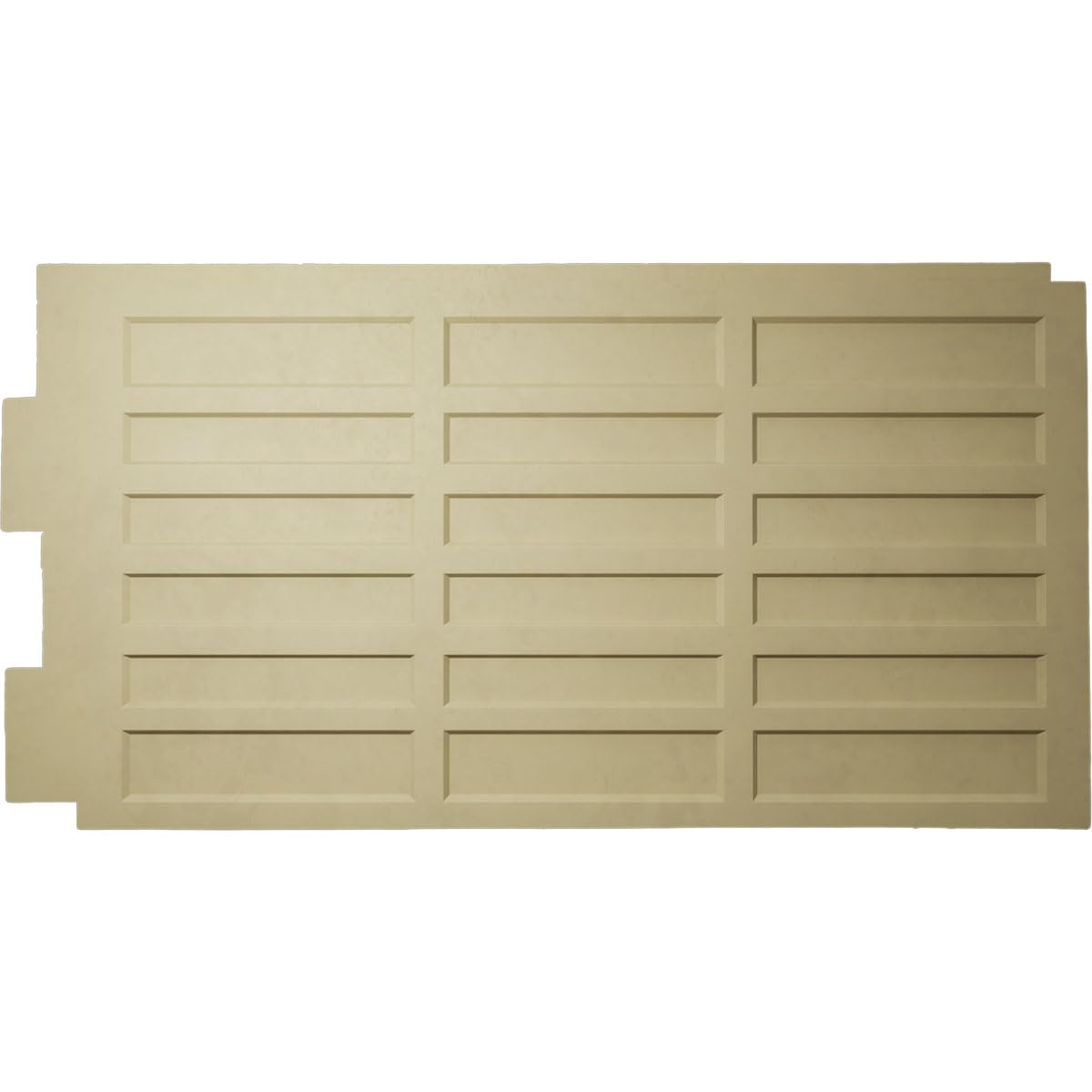 EverStone Eldorado Faux Stone Panel, 48"W x 25"H x 1"D, Harbor Mist Color