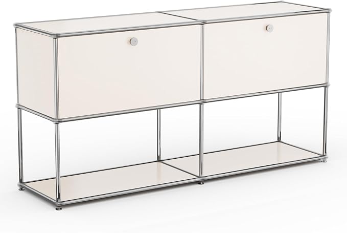 Modern Storage Cabinet Sideboard Versatile Free-Standing Organizer Cabinets