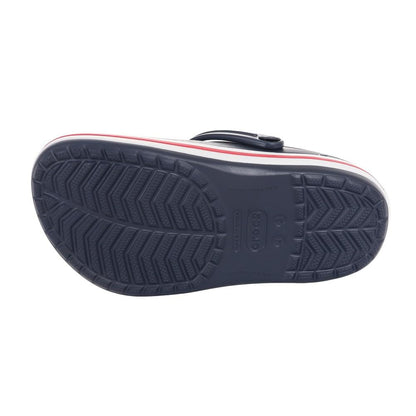 Crocs Unisex Kids Crocband K Clogs, Navy Red, 6 UK