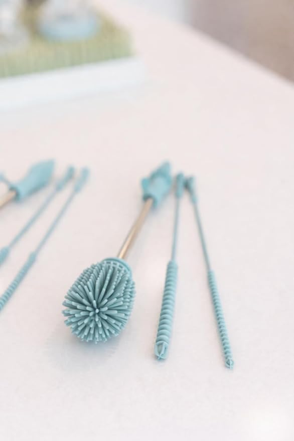 Haakaa Silicone Cleaning Brush Kit – Household Cleaning Brushes