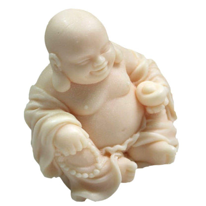 Buddha 3D Candle Mold Silicone Soap Molds Soap Molds for Soap Making Silicon Molds for Soaps DIY Craft Handmade Soap Candle Plaster Resin Mould (12030)