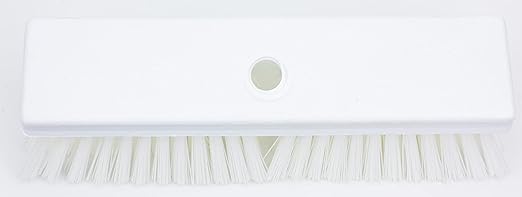 SPARTA Plastic Floor Scrub Brush, Brush Head Only, Deck Brush