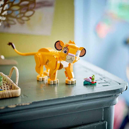 LEGO ǀ Disney Simba the Lion King Cub Building Toy for 6 Plus Year Old Girls & Boys, Construction Figure Playset, 1994 Movie Memorabilia Set, 30th Idea for Kids 43243