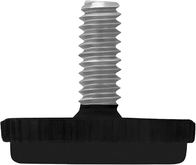 Project Patio 1/4-20 Adjustable Furniture Leg Leveling Feet Stainless Steel