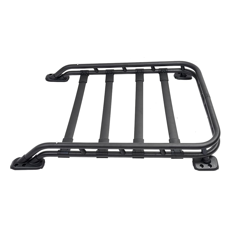 Turmaul Roof Rack Basket for 2010-2024 Toyota 4Runner TRD PRO Replacement for PT278-89190 Rooftop Luggage Cargo Carrier Extra Space Bars 350 Lbs Aluminum Powder-Coated Black
