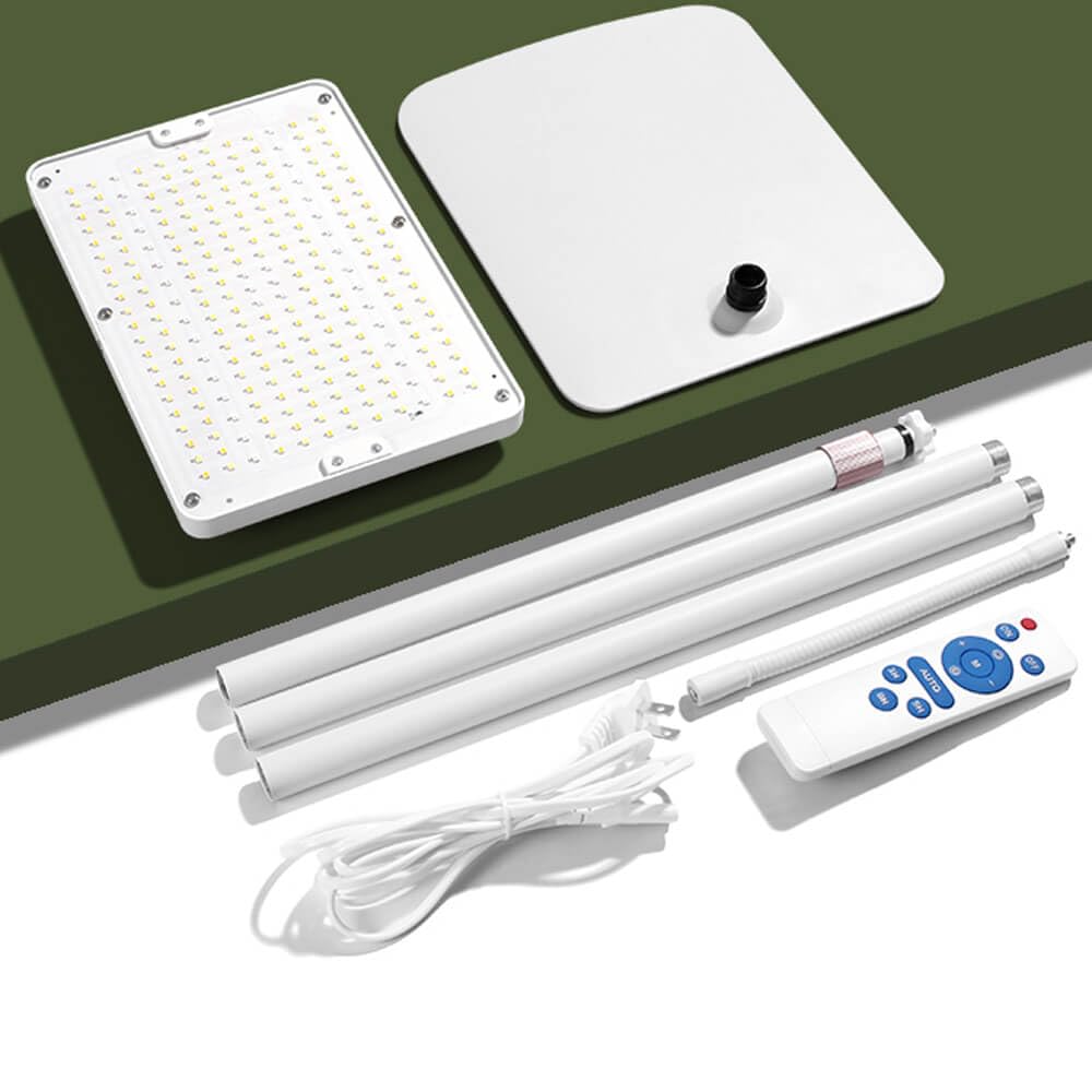 LED Grow Lights for Indoor Plants with Stand for Floor and Tabletop , Full Spectrum plant lights for indoor growing with Timer 4H/8H/12H, Plant light with 3 Lighting Mode & 10 Dimmable Brightness.
