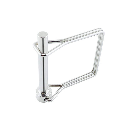 2 Pack Full 316 SS Square Pto Pin, Safety Coupler Pin 3/16" x 1.97"(4.8mm x 50mm), Full Marine Grade 316 Stainless Steel Shaft Locking Pin, Small Pins Please Check The Size First