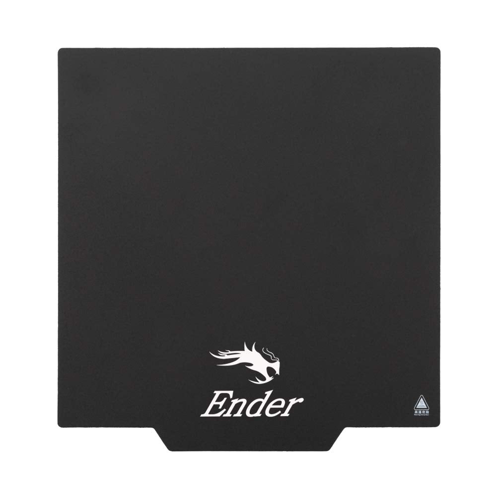 Creality Original Ultra Flexible Removable Magnetic 3D Printer Build Surface Heated Bed Cover for Ender 3 S1/Ender 3/Ender 3 pro/Ender 3 V2/Ender 5 3D Printer 235 * 235 * 1mm