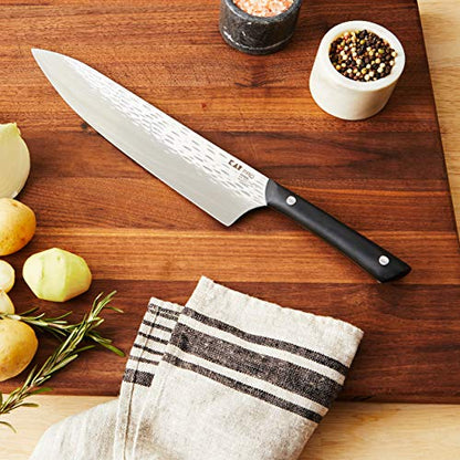 Kai PRO 6" Chef’s Knife, Hand Sharpened Kitchen Knife for Professional and Home Chefs, Japanese AUS6M Stainless Steel Blade, Full-Tang POM Handle, NSF Certified