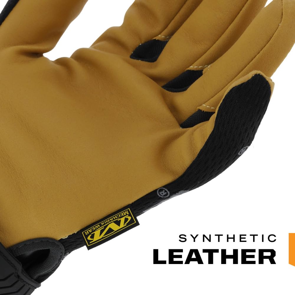 Mechanix Wear - Material4X Original Gloves (Medium, Black/Brown) MG4X-75-009