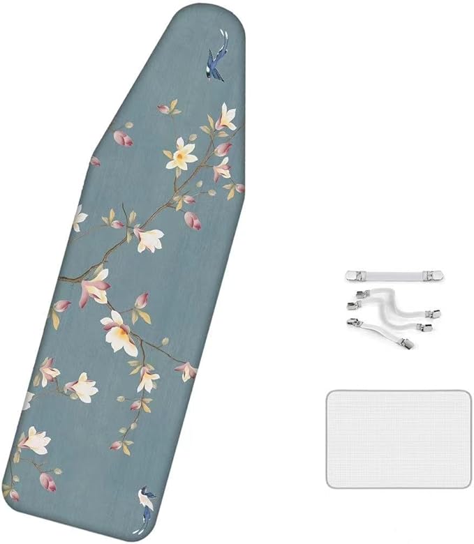 Extra Large Replacement Ironing Board Cover, 61.8x22.8 Inches, Drawstring Design