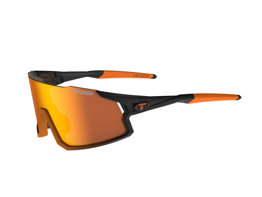 Tifosi Optics Stash Sunglasses (Black Orange Fade (Clarion Orange/AC Red/Clear))