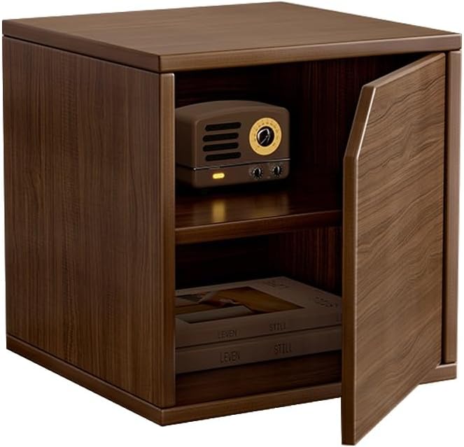 Versatile wooden storage cabinet, space-saving modular organizer