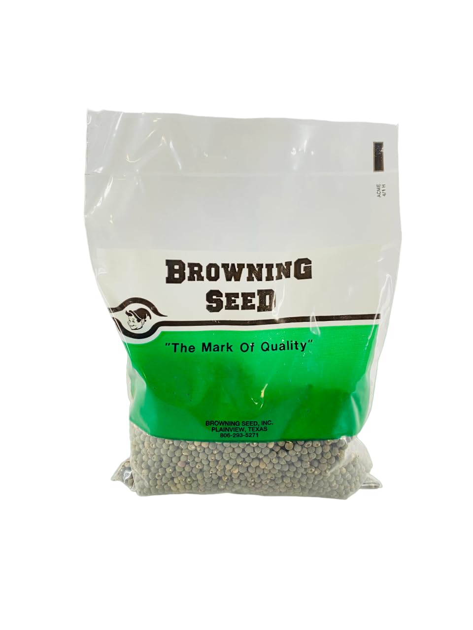 Brownie Brand Clemson Spineless 80 Okra Seeds - 1lb | Certified, High-Yield, Heat-Tolerant, Non-GMO Heirloom Variety | Ideal for Garden & Farm, Fast-Growing, Tender Pods