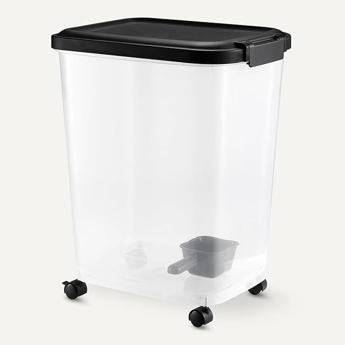 Amazon Basics Pet Food Storage Container 30lbs