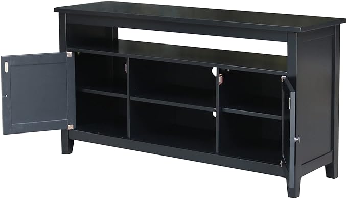 IC INTERNATIONAL CONCEPTS Solid Wood Entertainment/TV Stand