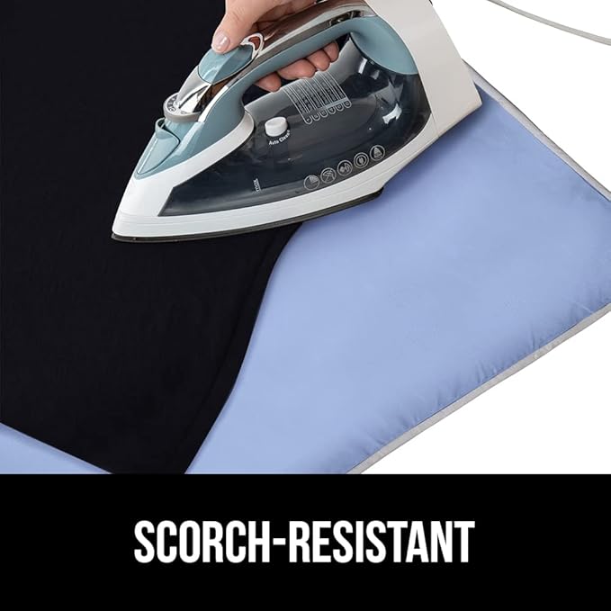 GORILLA GRIP Ironing Mat, Portable Iron Pad, Magnetic Cover