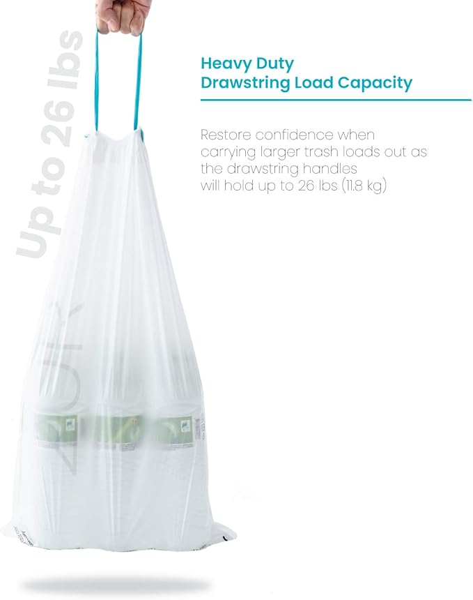 Home Zone Living 5.3 Gallon Kitchen Trash Bags