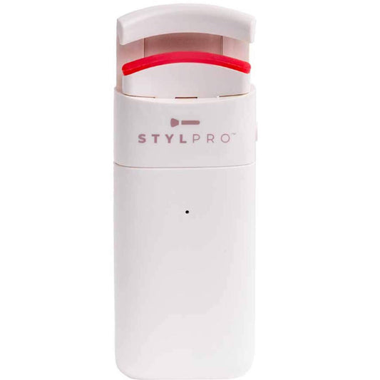 STYLPRO Hot Lash Heated Eyelash Curler - Effortless Lashes On-the-Go (Gentle Warmth, Includes Travel Case)