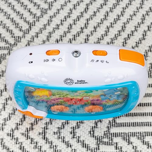 Baby Einstein Sea Dreams Soother, Crib Toy with Remote, Baby Sleep Aid, Calming Lights & Melodies, Newborn and Up