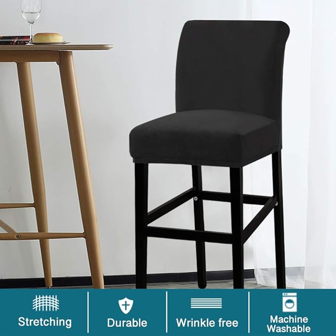 Turquoize Bar Stool Covers 4 Pack Bar Stool Covers