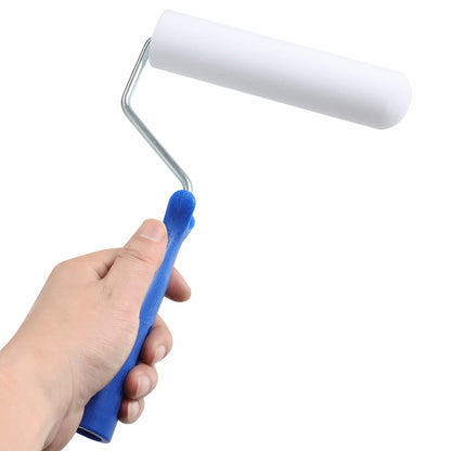 Paint Roller-High Density Foam Small Paint Roller 6 Inch, Mini Roller Set with Tray, Sponge Roller Refills, Finest Finish Foam Rollers for Use with All Paints,9 Piece